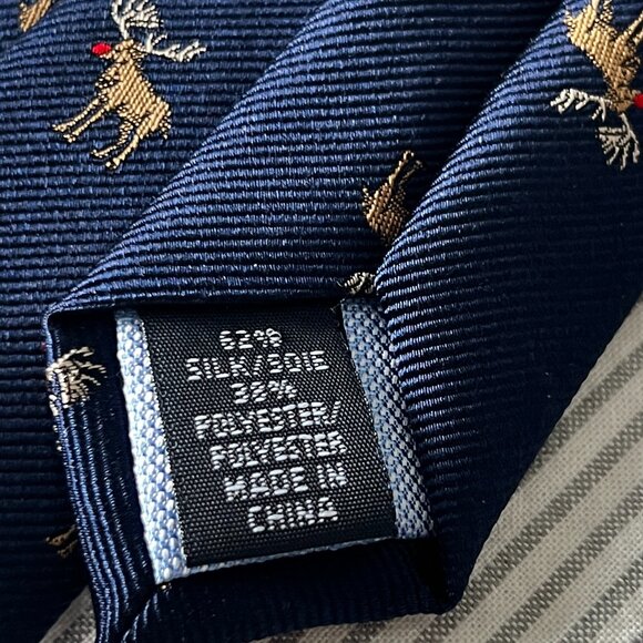 Tommy Hilfiger Neck Tie Reindeer / Christmas - Picture 5 of 5